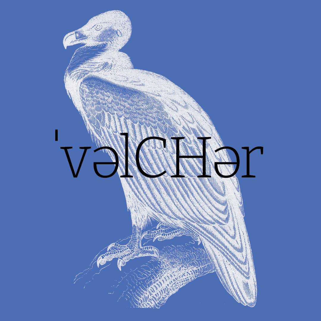 Vulture–Animal Alphabet by Granite Bay Graphic Design