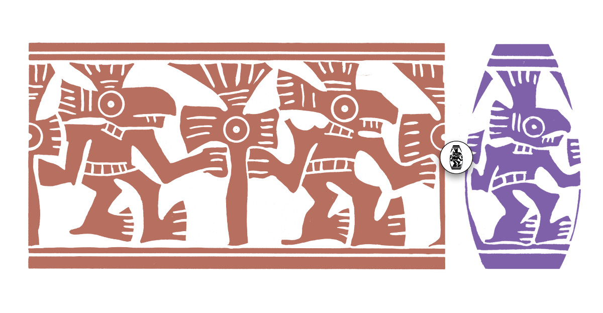 Bead Artwork from Ancient Ecuador: Granite Bay Graphic Design