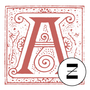 Group Z: Historical Initials and Alphabets on Granite Bay Graphic Design