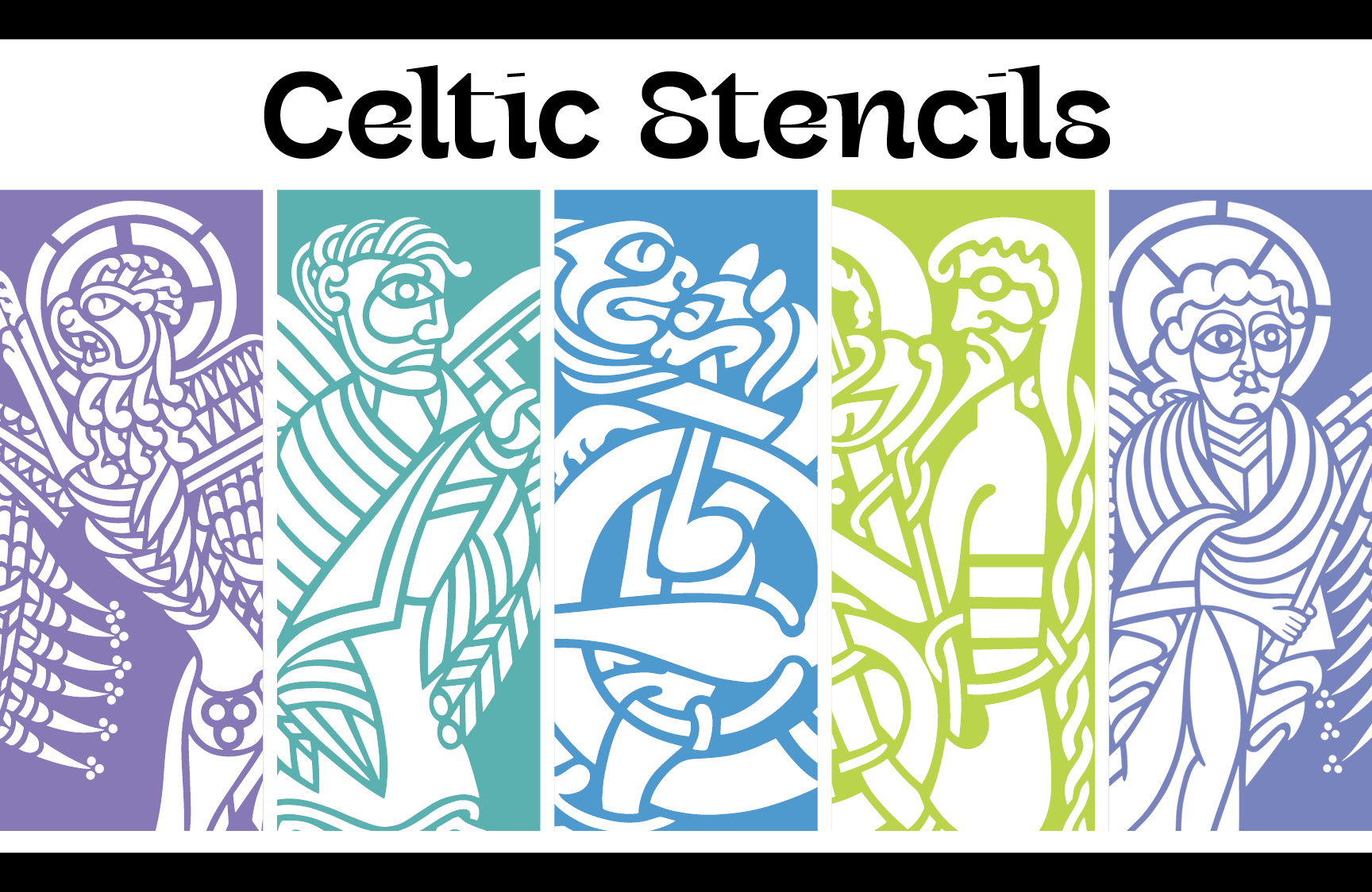 Celtic Stencils by Co Spinhoven on Granite Bay Graphic Design