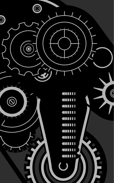 Steampunk Machinery and the Industrial Revolution on Granite Bay Graphic Design