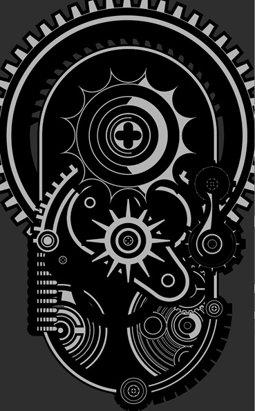Steampunk Machinery and the Industrial Revolution on Granite Bay Graphic Design
