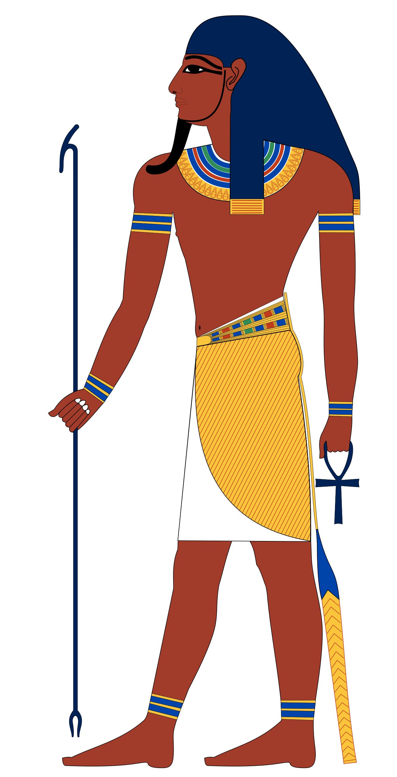 The Ancient Egyptian God Atum on a Granite Bay Graphic Design Microsite