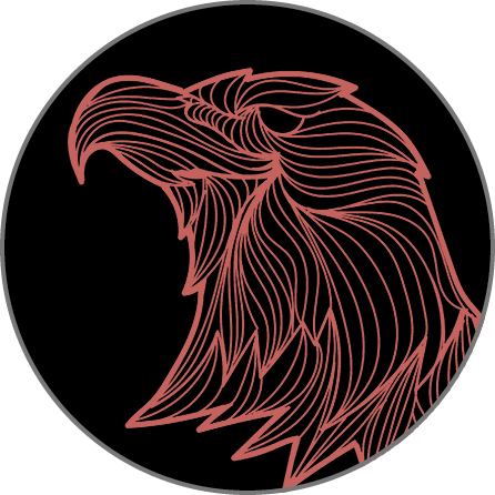 Eagle Mandala Artwork for a Granite Bay Graphic Design Microsite