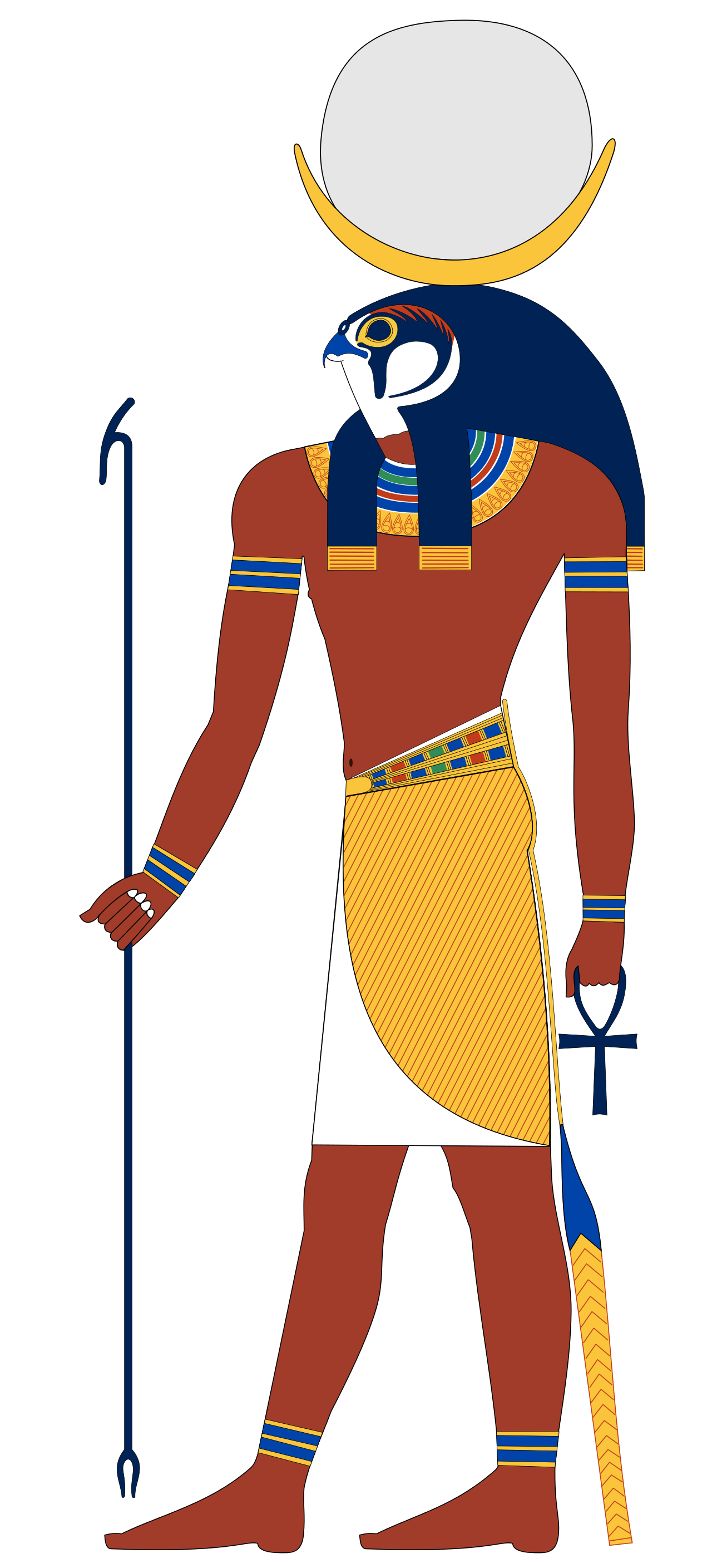 The Ancient Egyptian God Khonsu on a Granite Bay Graphic Design Microsite