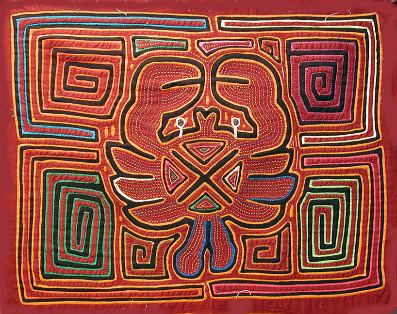 Mola Fabric Art by the Guna Indian Women of Panama