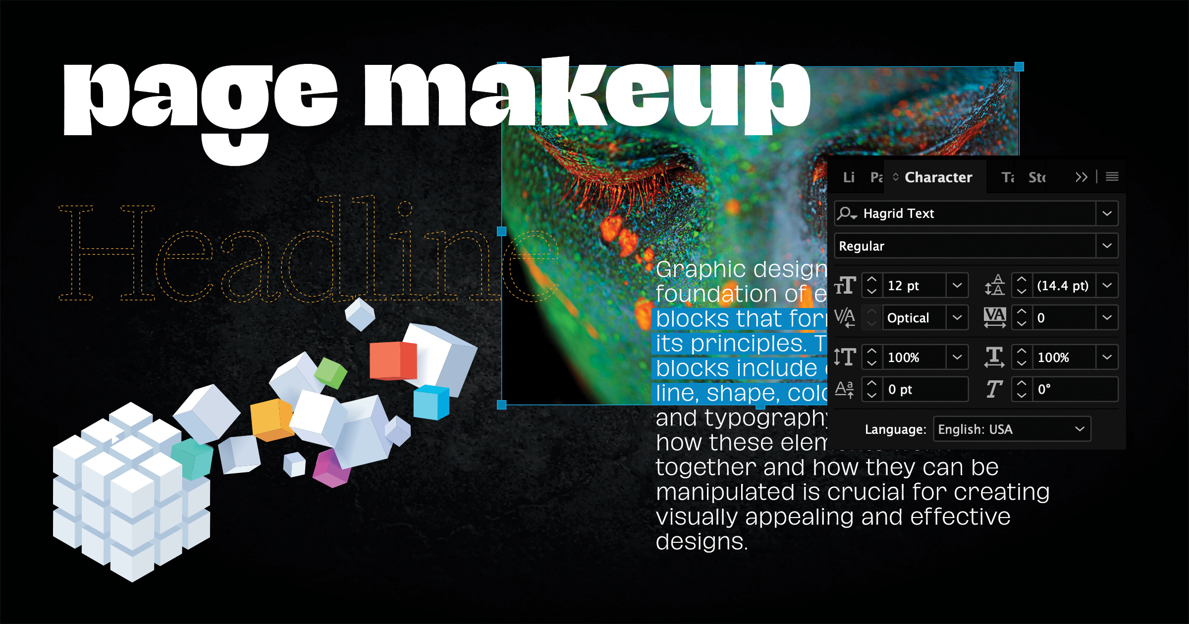 Granite Bay Graphic Design Building Blocks: Adobe InDesign Page Makeup