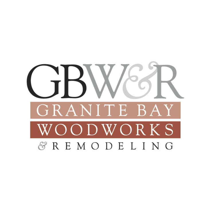 Granite Bay Woodworks Remodeling Logo Creative by Granite Bay Design
