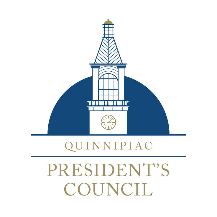 Quinnipiac University Presidents-Council Logo Creative by Granite Bay