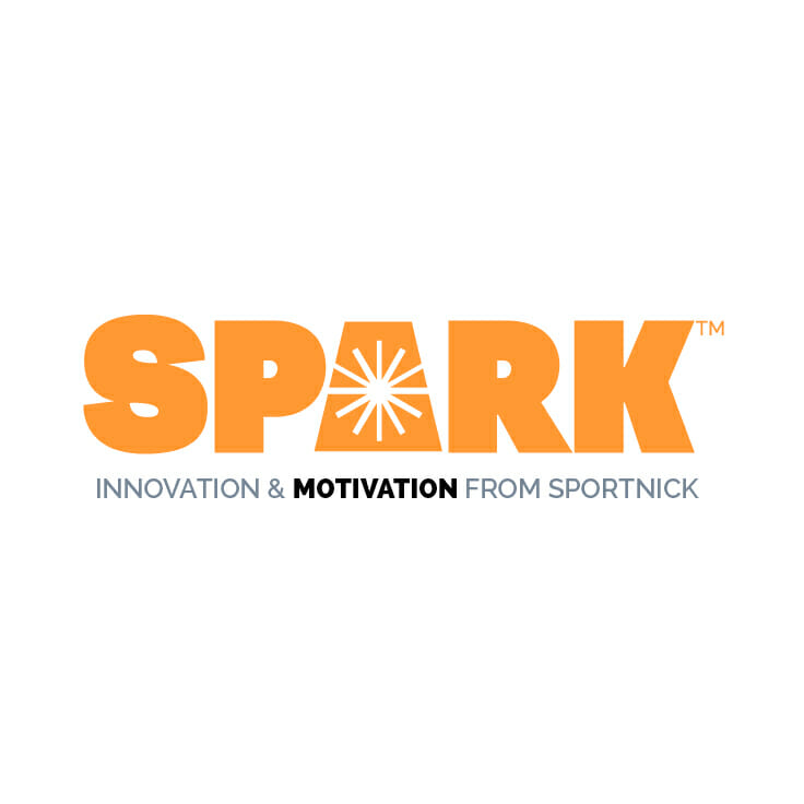 Spark Sportsware Logo Creative by Granite Bay Design