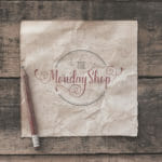 Boutique Branding: The Monday Shop Logo by Granite Bay Design