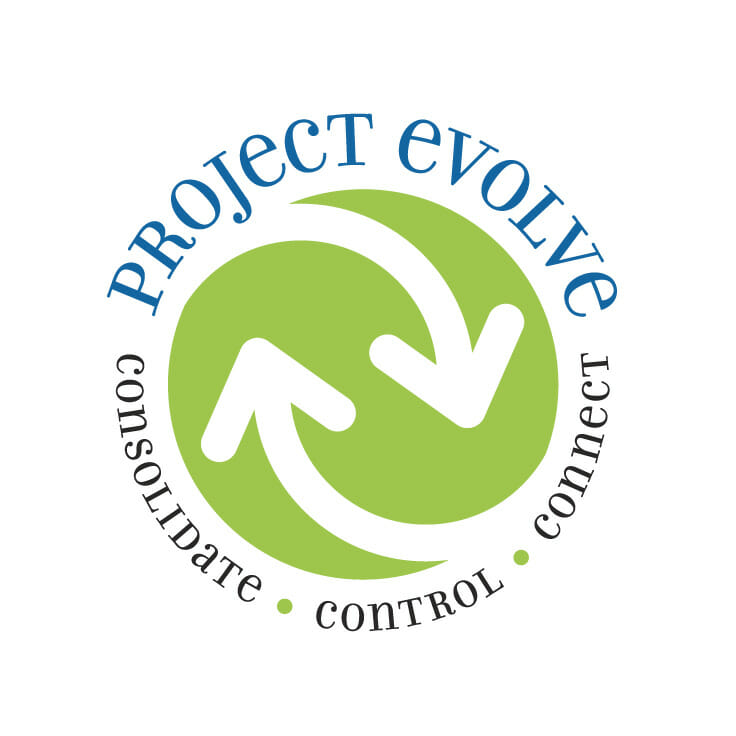 Project Evolve United Illuminating Logo Creative by Granite Bay Design