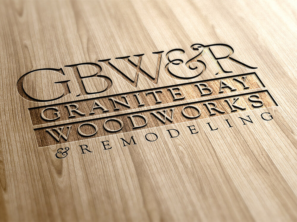 Branding & Identity: Woodworks Remodeling: Granite Bay Graphic Design