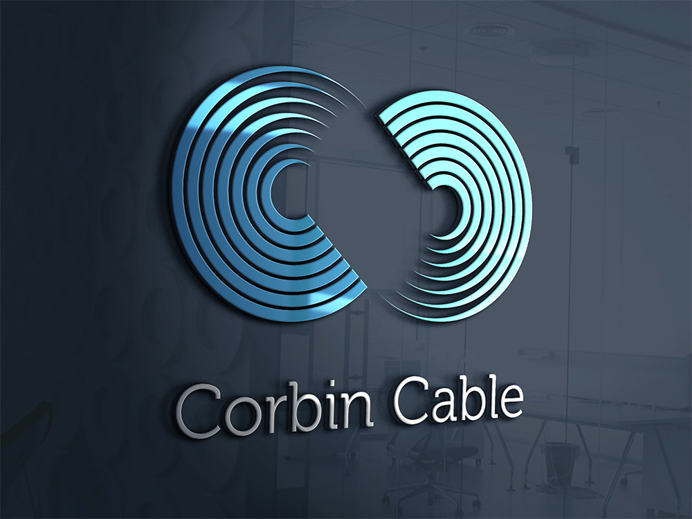 Corbin Cable Identity Branding by Paul Kazmercyk at Granite Bay Design