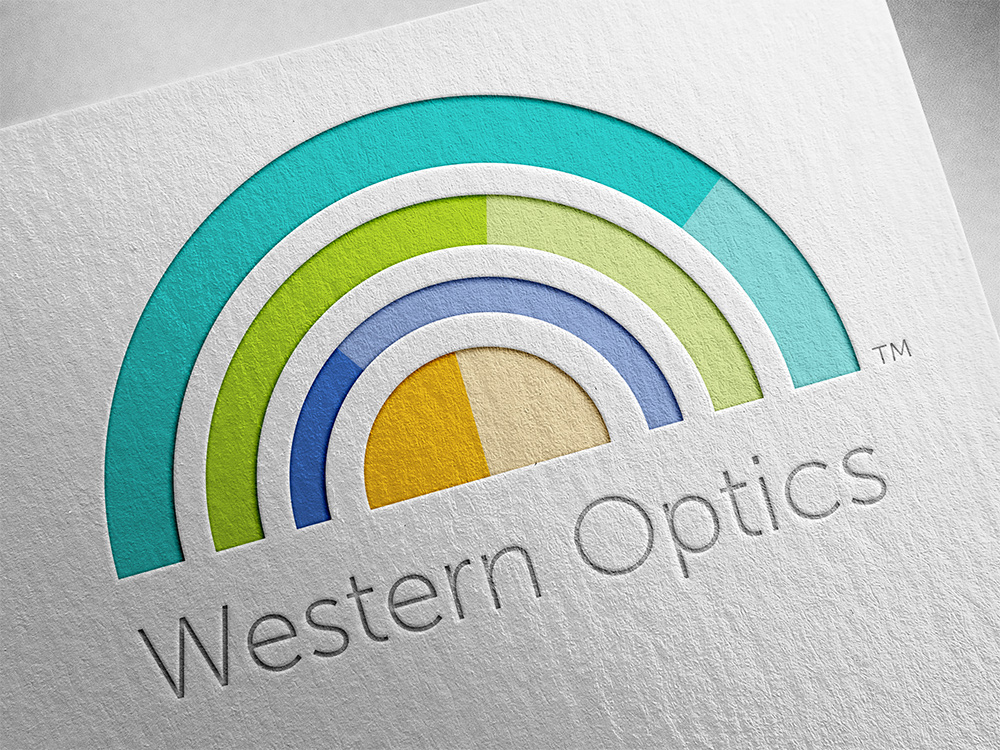 Western Optics Identity Branding by Paul Kazmercyk at Granite Bay Design