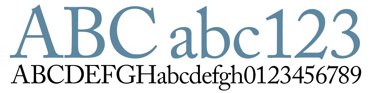 Adobe Caslon Font—Font Pairing—Quinnipiac University Wayfinding Signage
