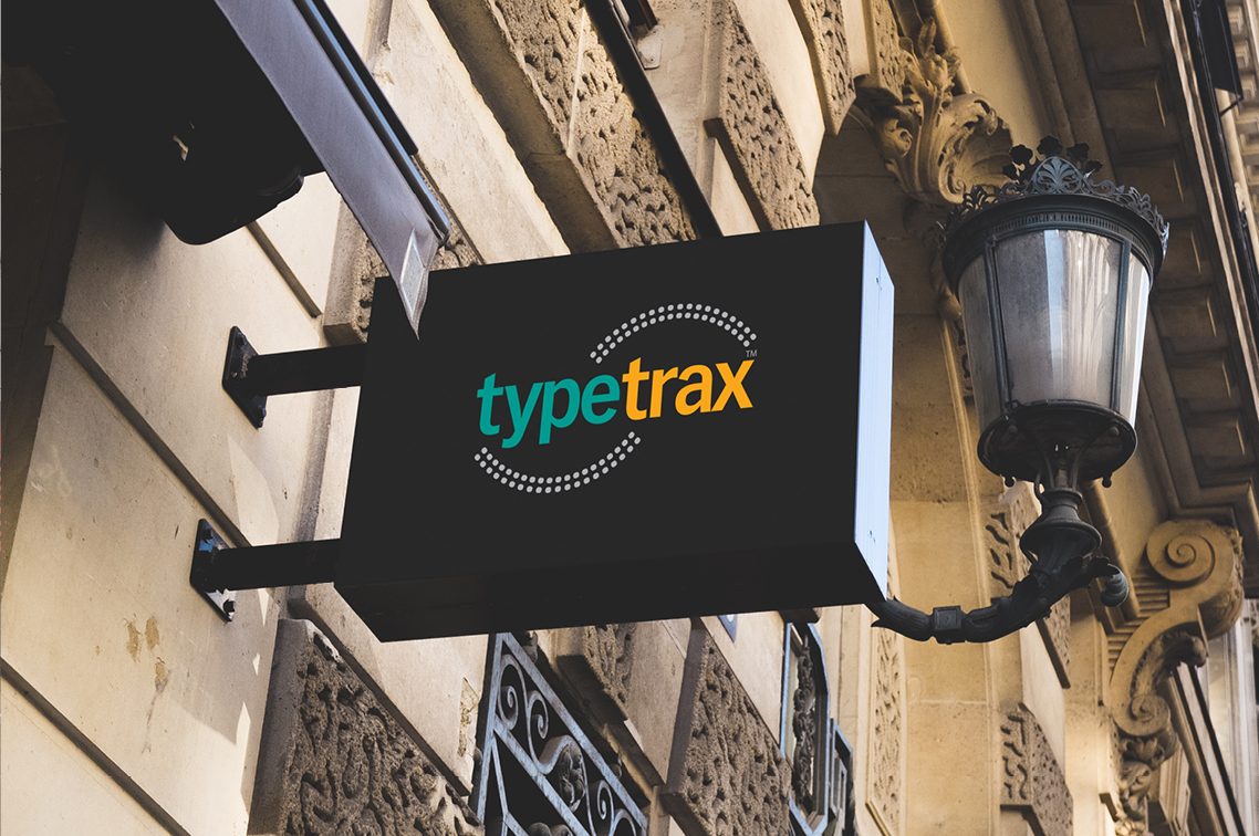 TypeTrax Font Management Software Logo/Branding/Packaging by Granite Bay Graphic Design