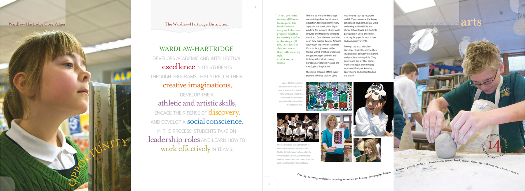 Wardlaw Hartridge Prep School Viewbook by Granite Bay Graphic Design