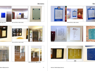 A Spread from Our Comprehensive Campus-Wide Photo Inventory