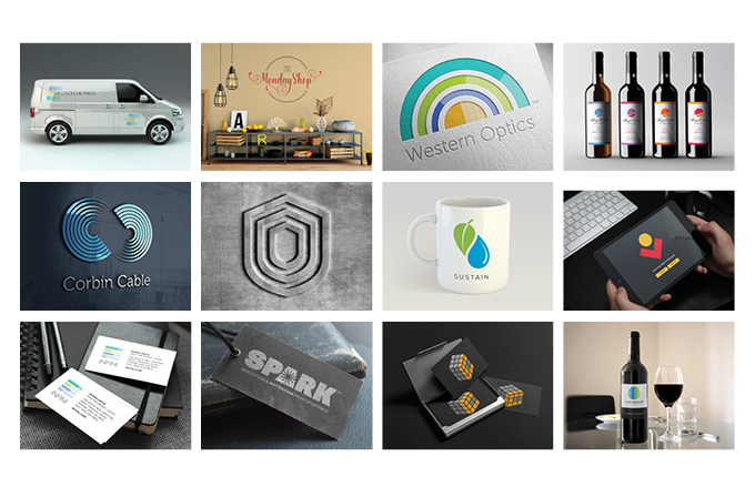 Branding, Identity, Logo Design Challenges: GBD Works (Granite Bay Graphic Design)