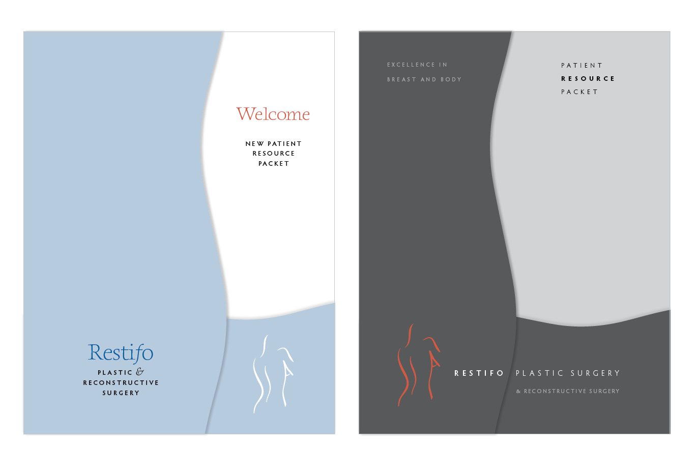 GBD Works Tutorial: Steps in the Creative Process: Restifo Plastic Surgery Folder and Brochure [Step 4]
