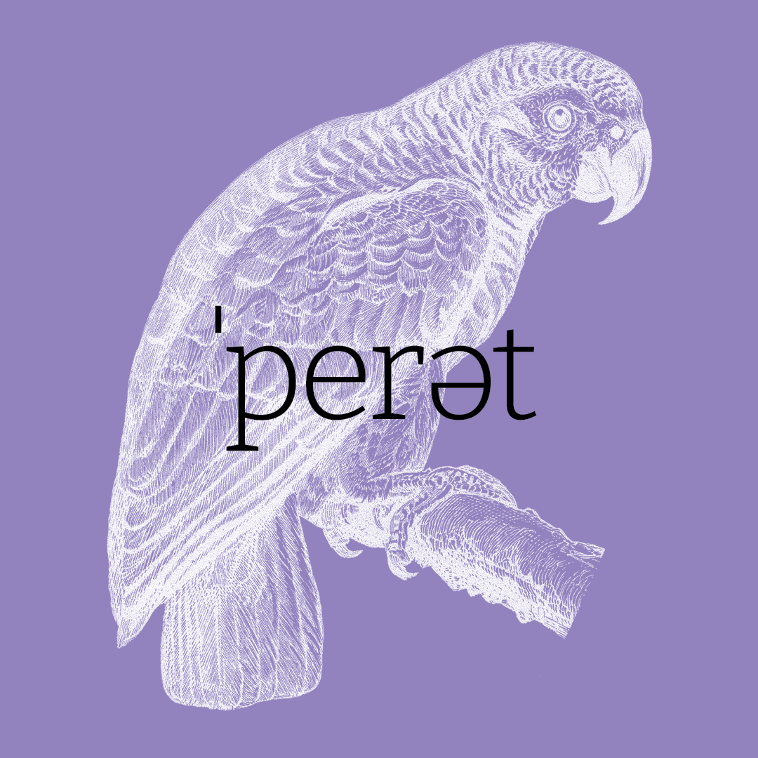 Parrot–Animal Alphabet by Granite Bay Graphic Design