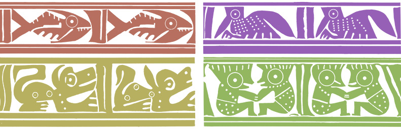 Bead Artwork from Ancient Ecuador: Granite Bay Graphic Design