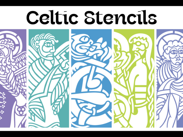 Celtic Stencils by Co Spinhoven on Granite Bay Graphic Design