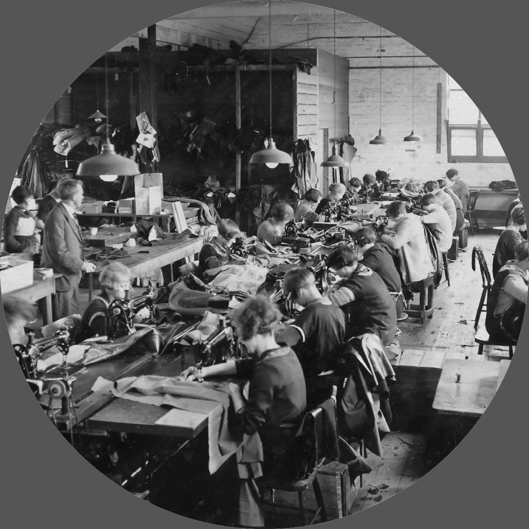 Industrial Revolution Turn-of-the-Century Factory Production. American Labor Movement.