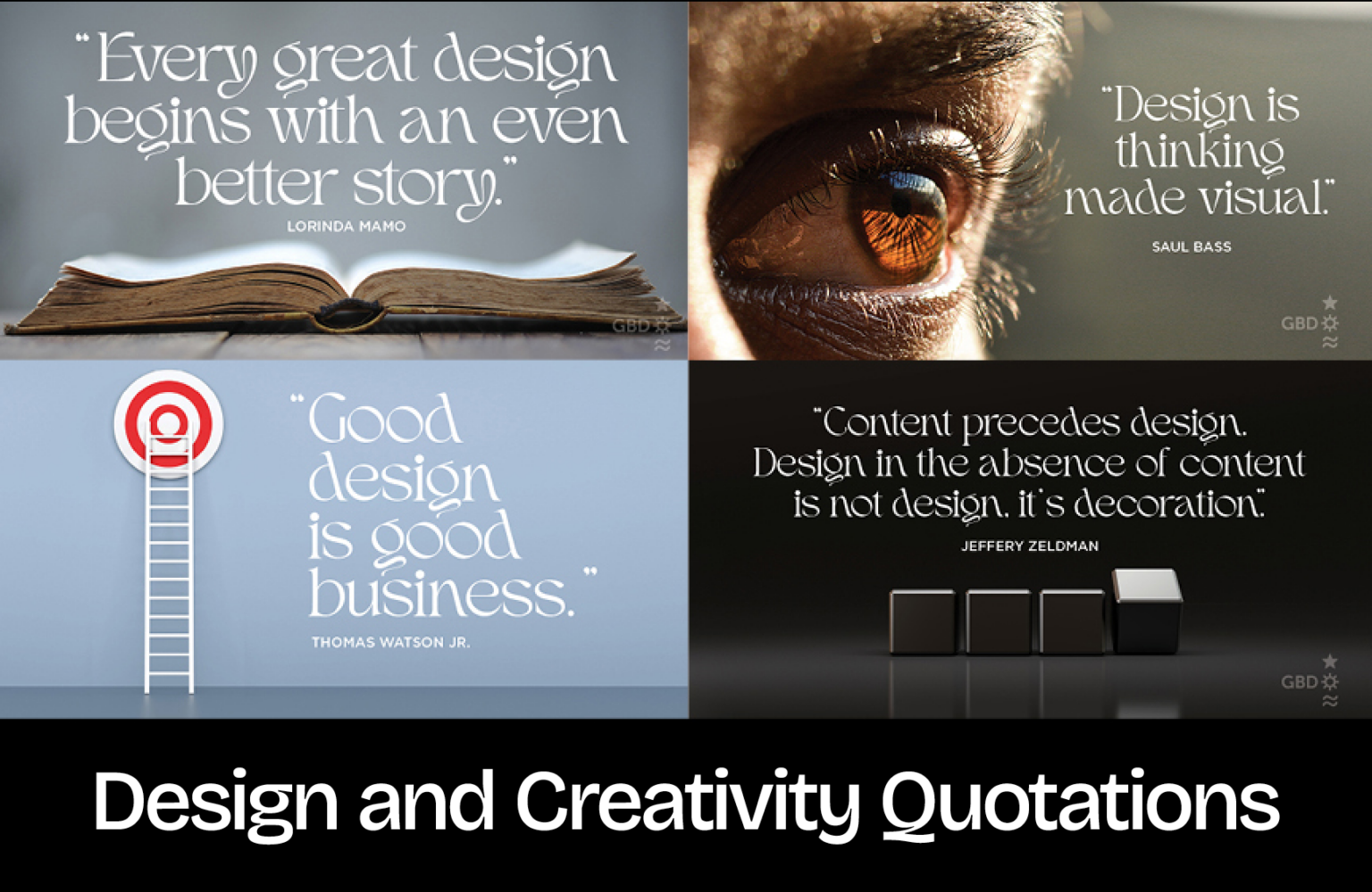 Design and Inspiration Quotations by Designers on Granite Bay Graphic Design