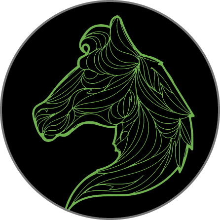 Horse Mandala Artwork for a Granite Bay Graphic Design Microsite