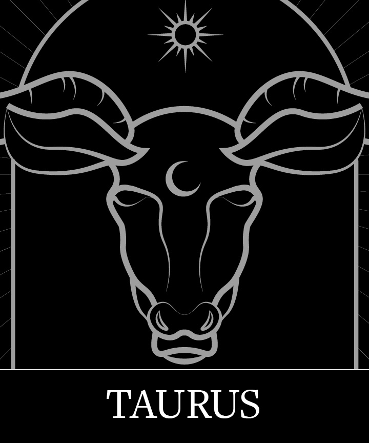 Taurus Zodiac Astrology Sign on Granite Bay Graphic Design