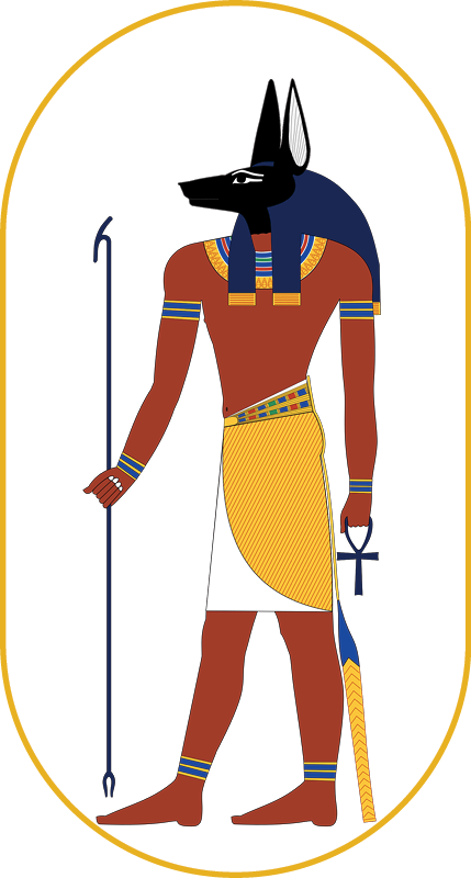 Ancient Egyptian God Anubis