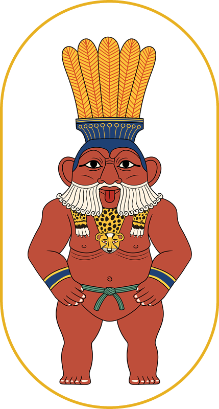 Ancient Egyptian God Bes