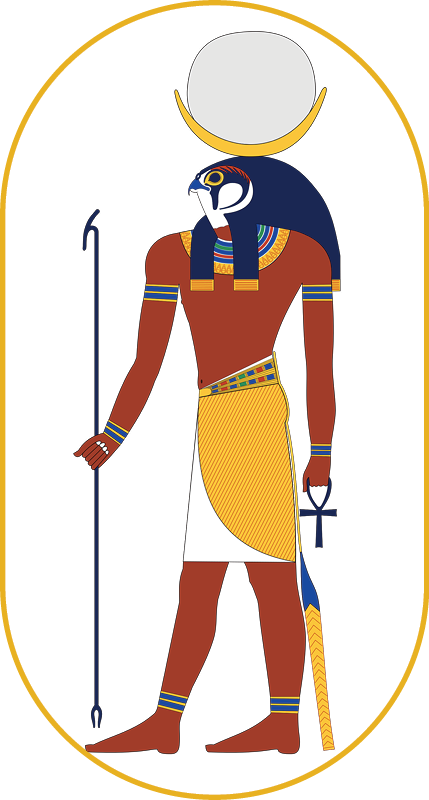 Ancient Egyptian God Khonsi