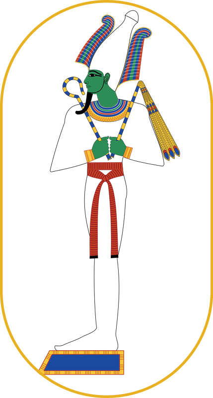 Ancient Egyptian God Osiris