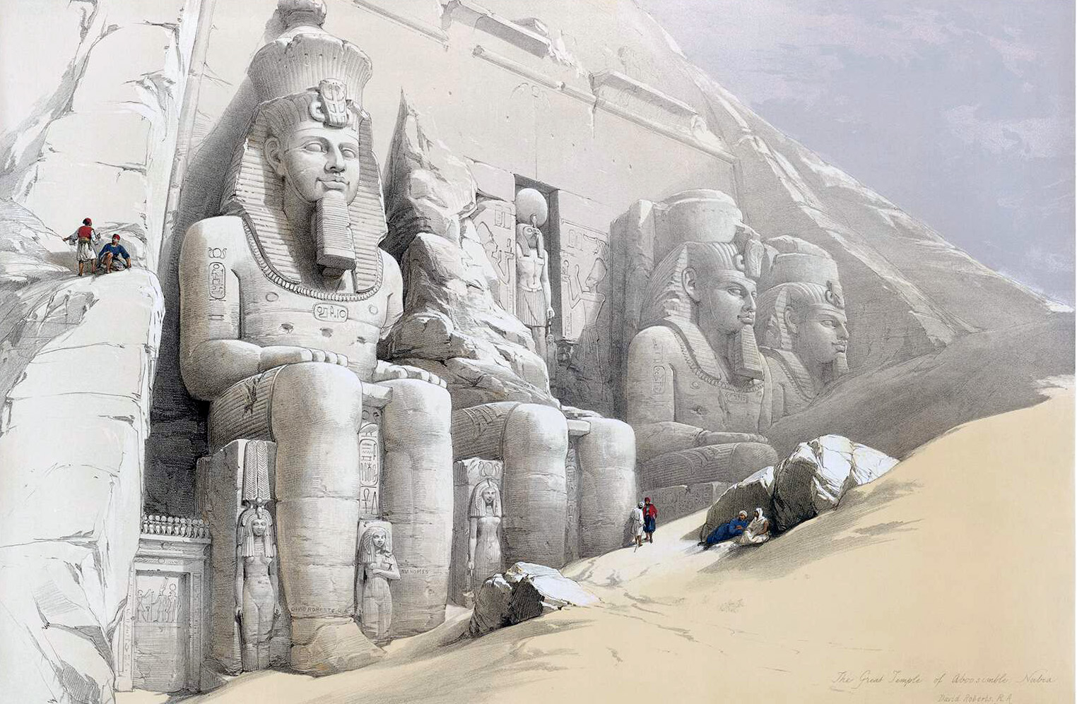 The Great Temple at Abu Simbel