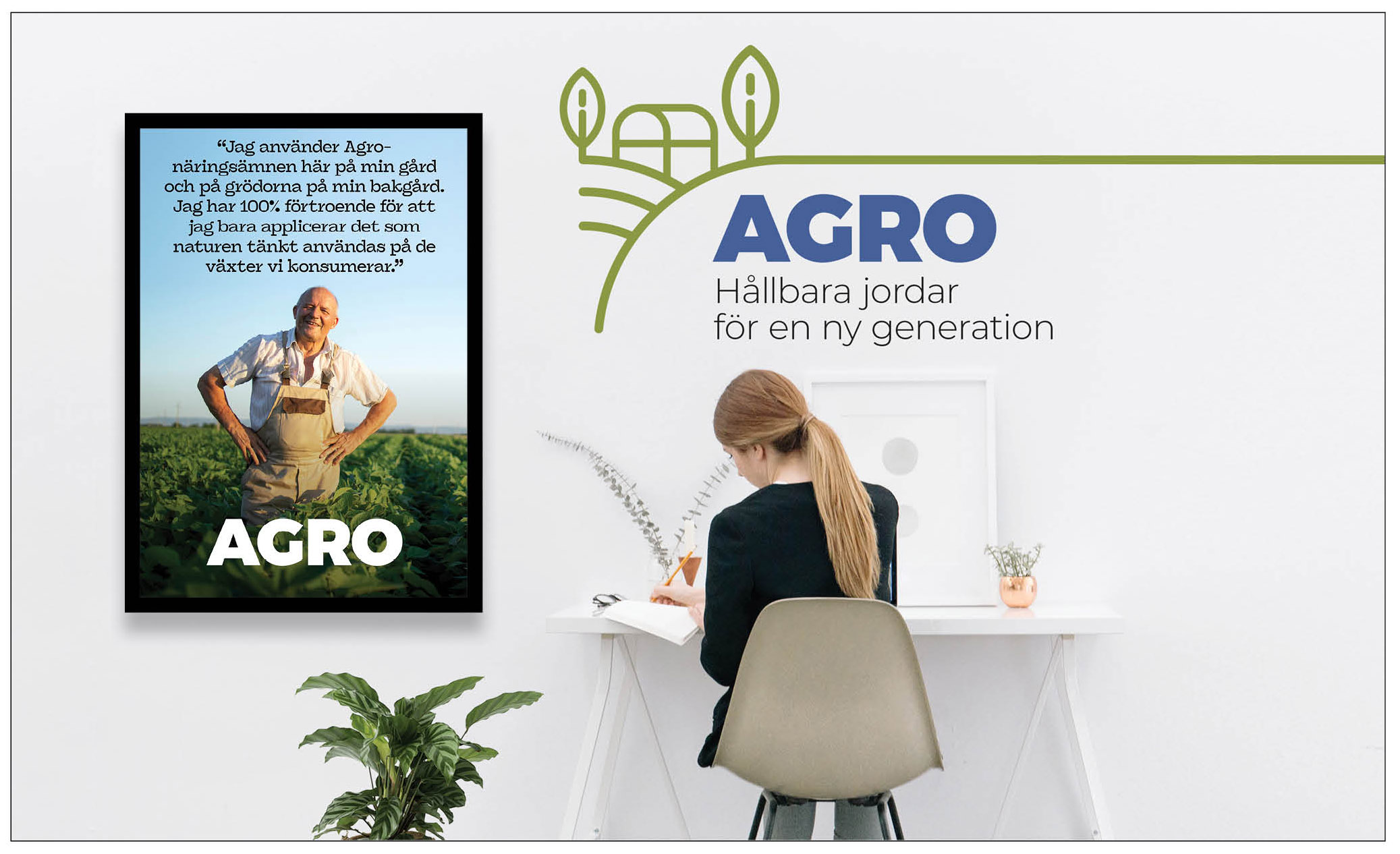 AGRO Branding Example Granite Bay Graphic Design Building Blocks