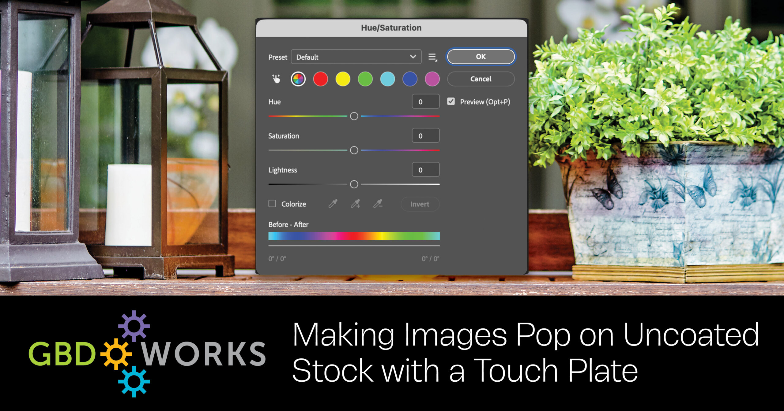 GBD Works: Using a Touch Plate to Make Images Pop on Uncoated Paper (2/3)
