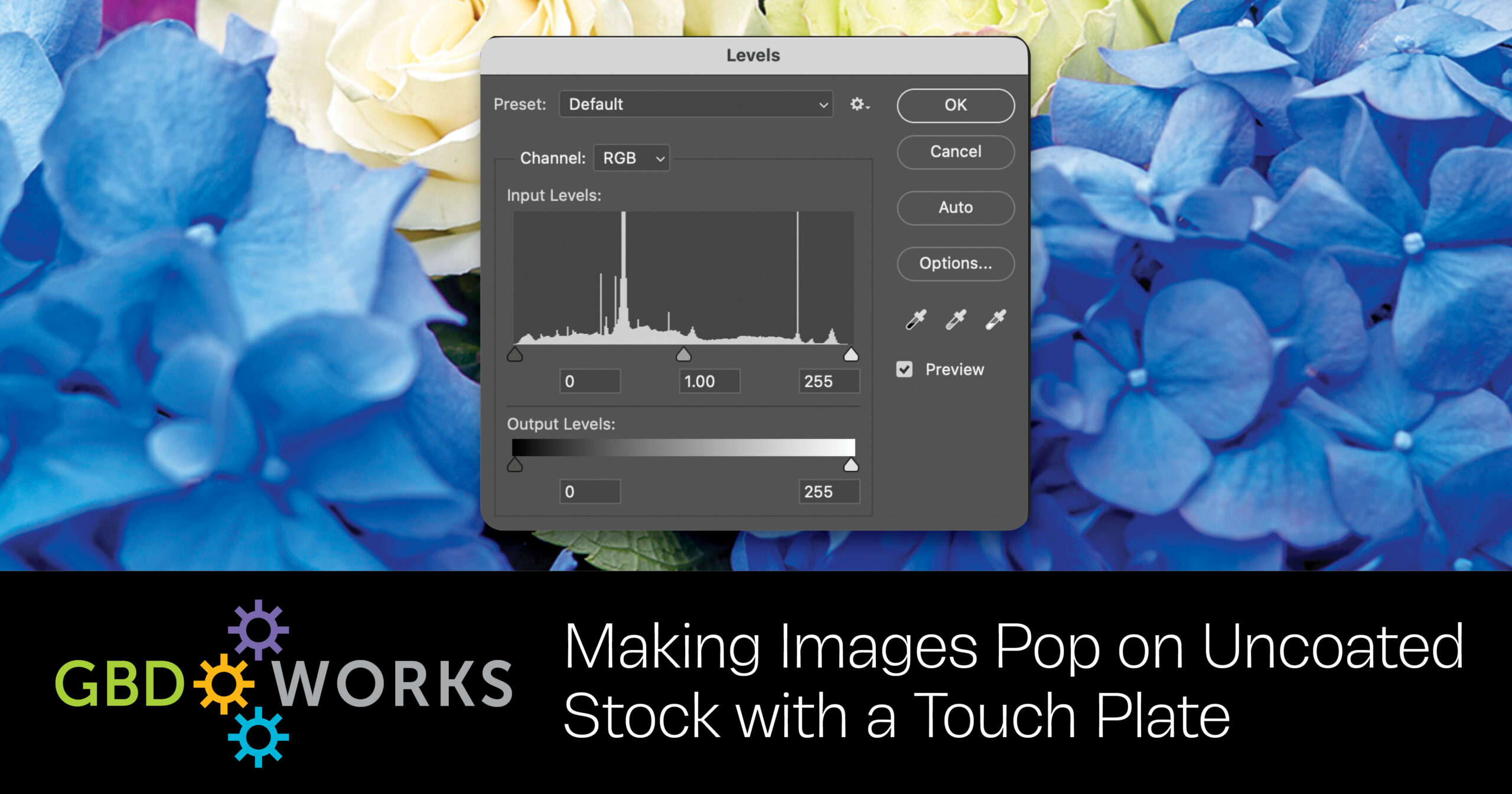 GBD Works: Using a Touch Plate to Make Images Pop on Uncoated Paper (3/3)
