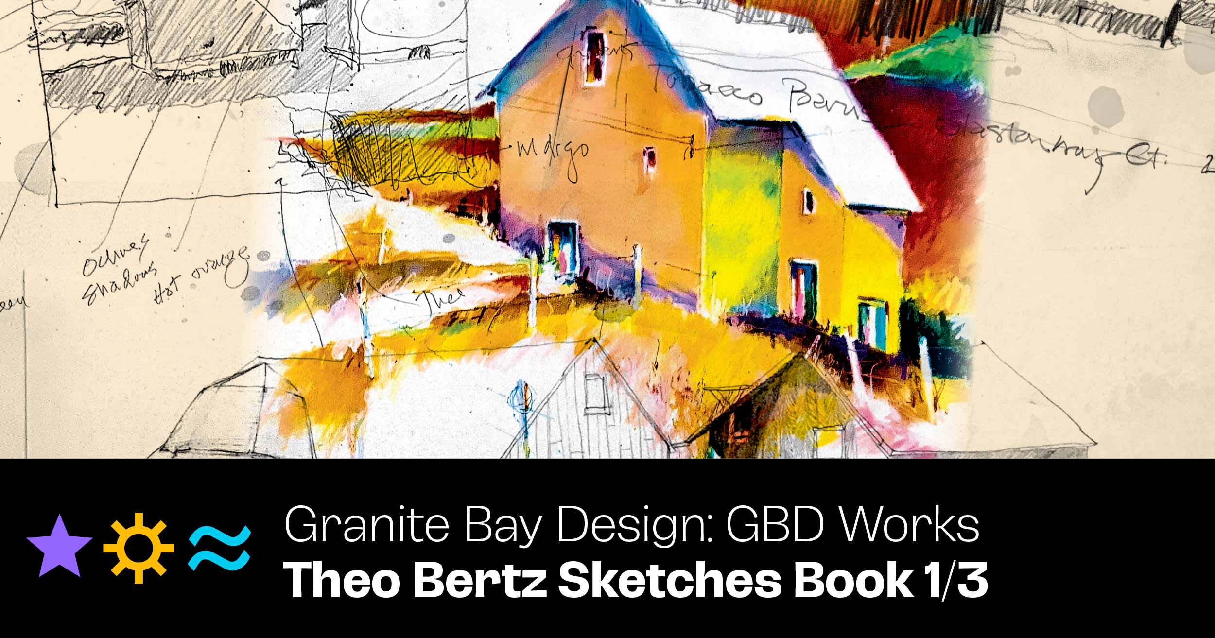GBD Works: Theo Bertz Sketches Book 1/3