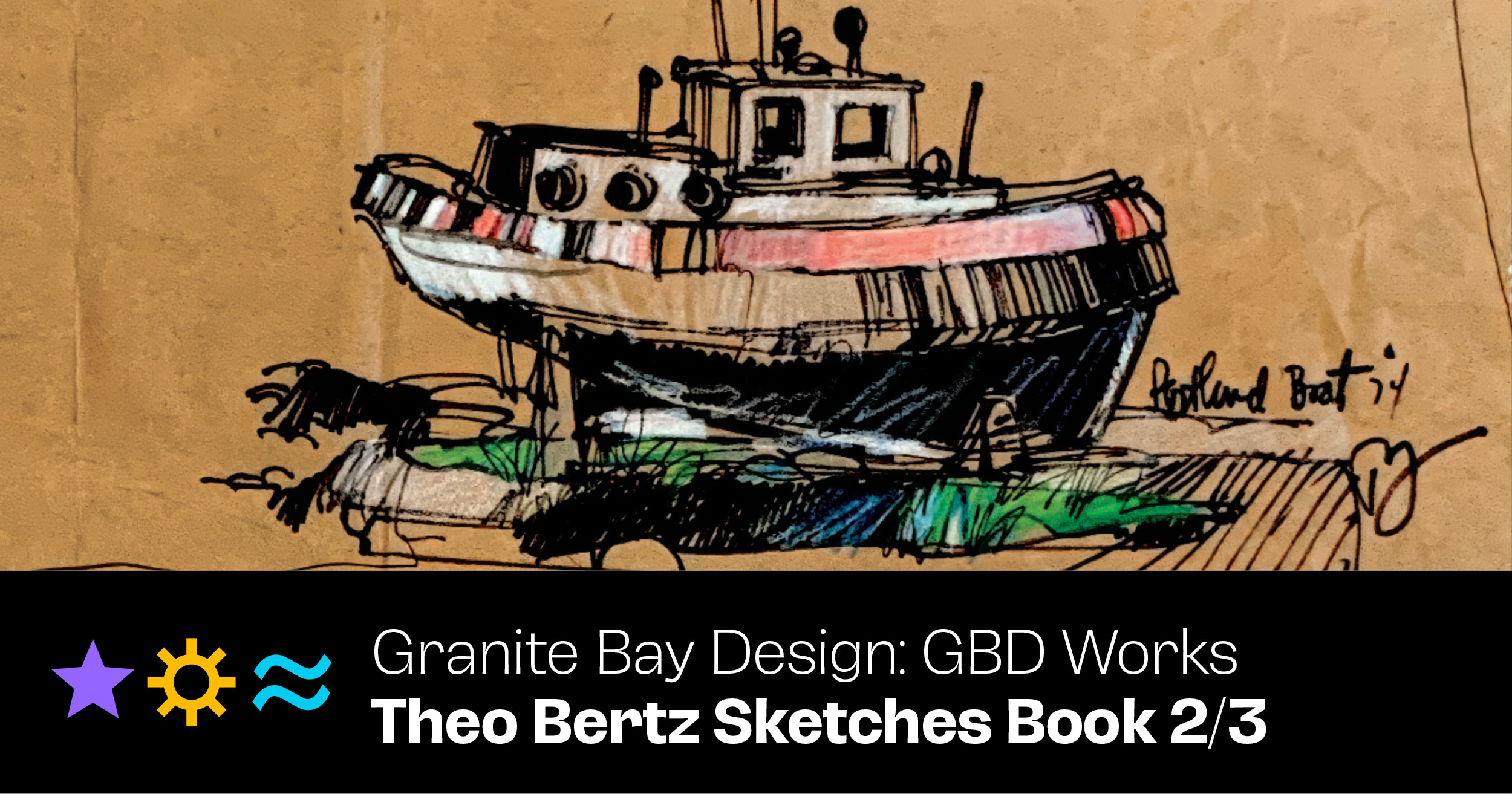 GBD Works: Theo Bertz Sketches Book 2/3